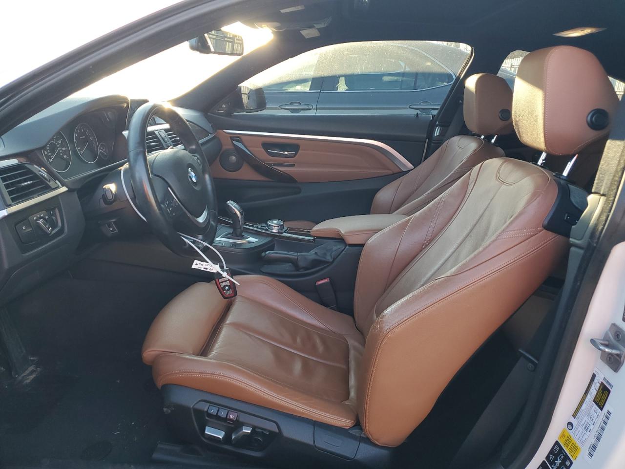 2017 BMW 4er VIN WBA4P3C54HK528188 Copart auction photo, undercarriage damage thumbnail 7