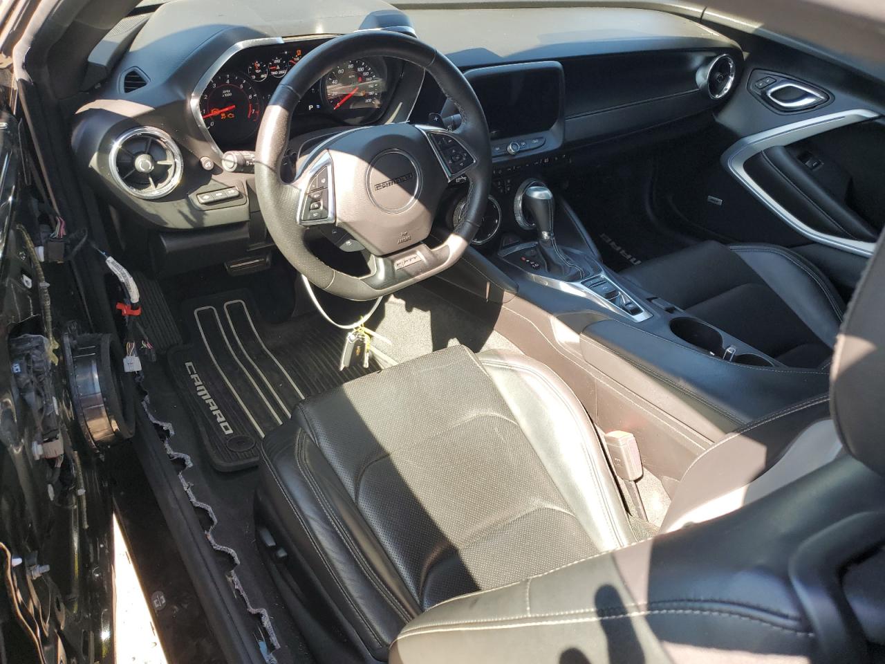 2017 Chevrolet Camaro VIN 1G1FH1R73H0187506 Copart auction photo, side / front end damage thumbnail 8