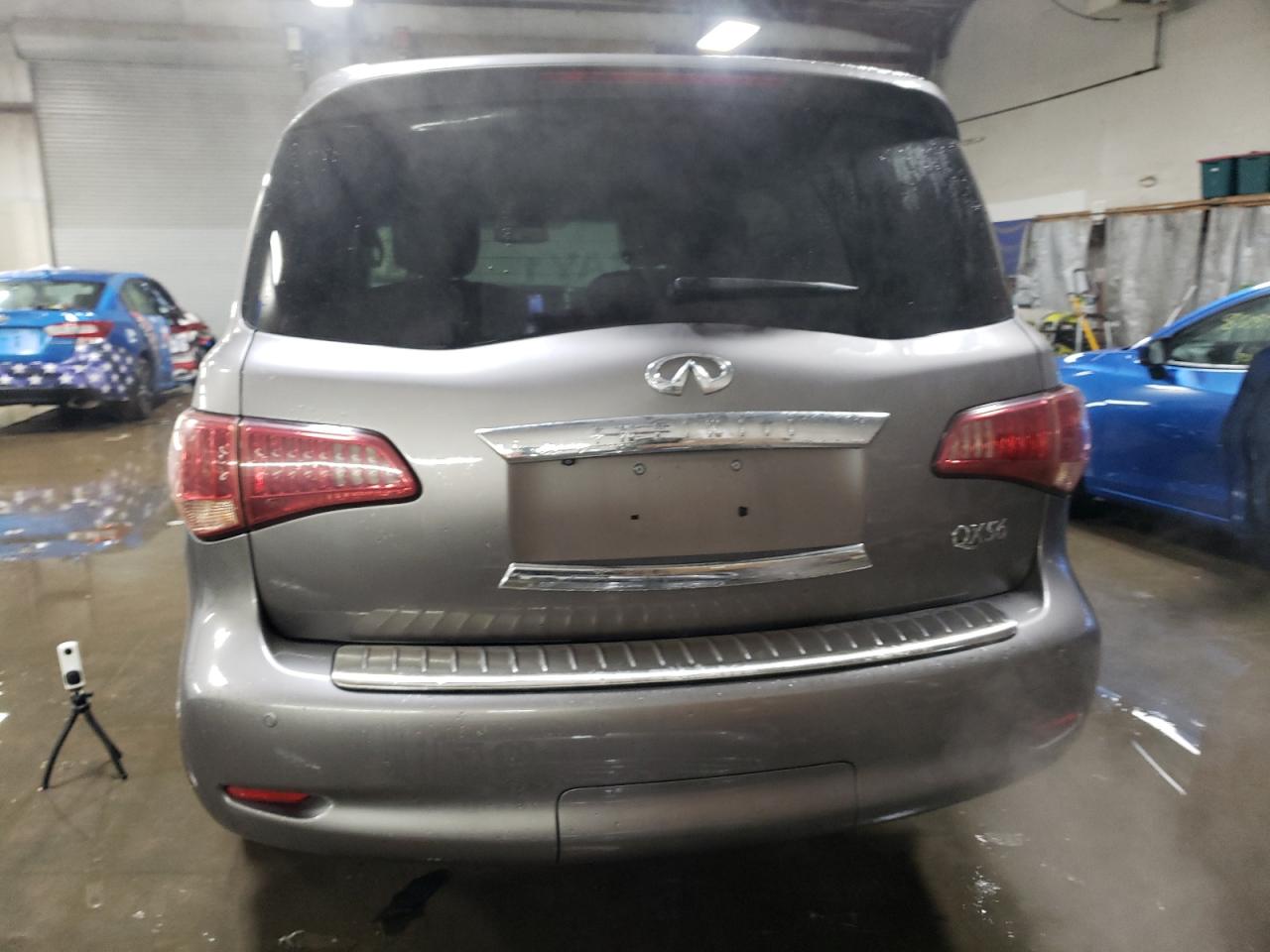 2012 Infiniti QX56 VIN JN8AZ2NEXC9023154 Copart auction photo, front end damage thumbnail 6