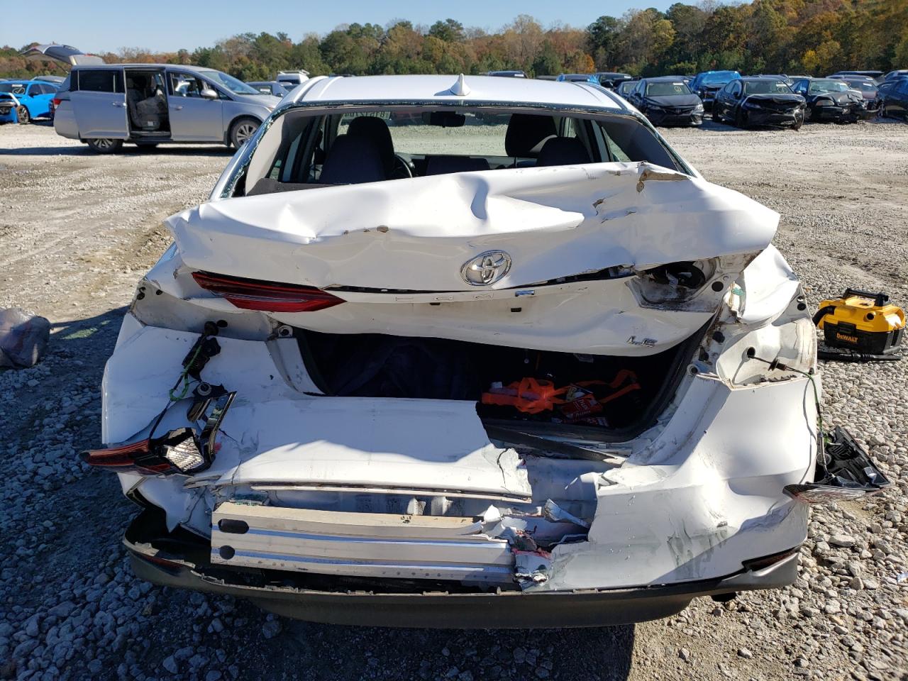 2021 Toyota Camry VIN 4T1C11AK0MU599217 Copart auction photo, rear end / minor dent/scratches damage thumbnail 6