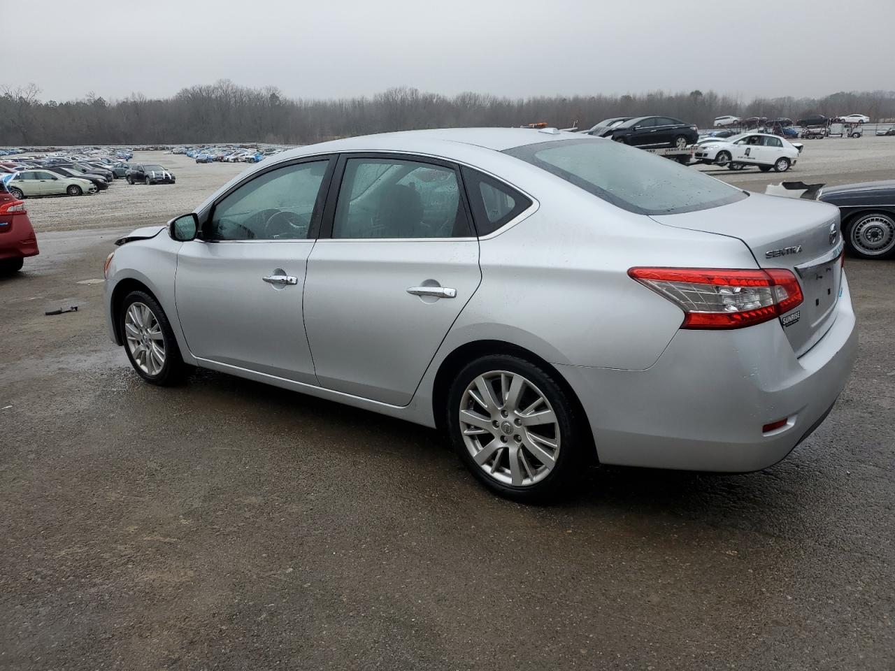 2013 Nissan Sentra VIN 3N1AB7APXDL694128 Copart auction photo, front end damage thumbnail 2