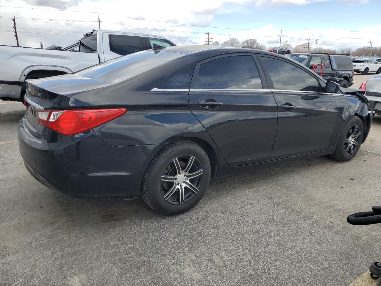 2013 Hyundai Sonata VIN 5NPEB4AC1DH669239 Copart auction photo, front end damage thumbnail 3