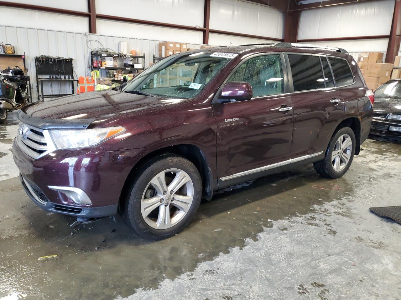 2013 Toyota Highlander VIN 5TDDK3EH8DS240184