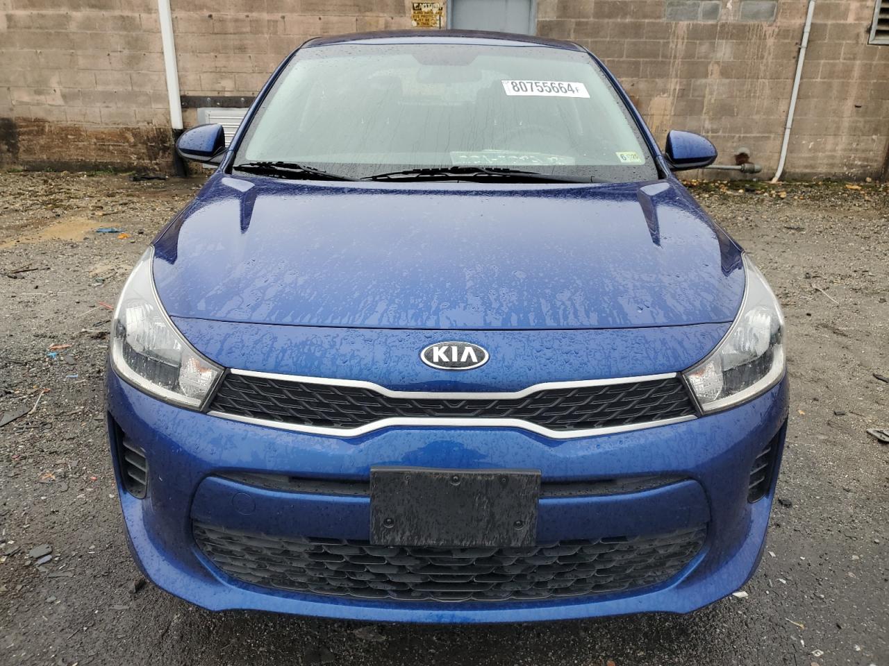 2020 KIA Rio VIN 3KPA25AD2LE317013 Copart auction photo, side / rear end damage thumbnail 5