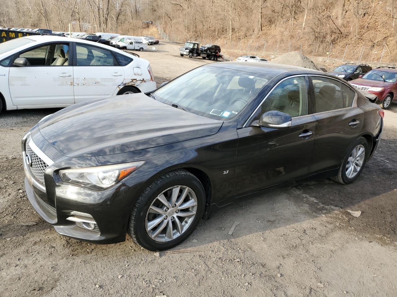 2014 Infiniti Q50 VIN JN1BV7AR5EM695188