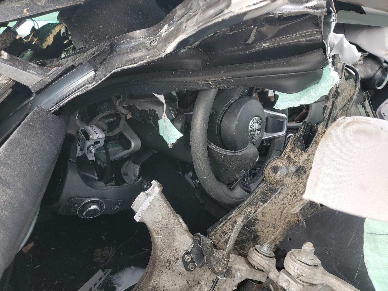 2021 Alfa Romeo Giulia VIN ZARFANBN3M7647377 Copart auction photo, all over damage thumbnail 9