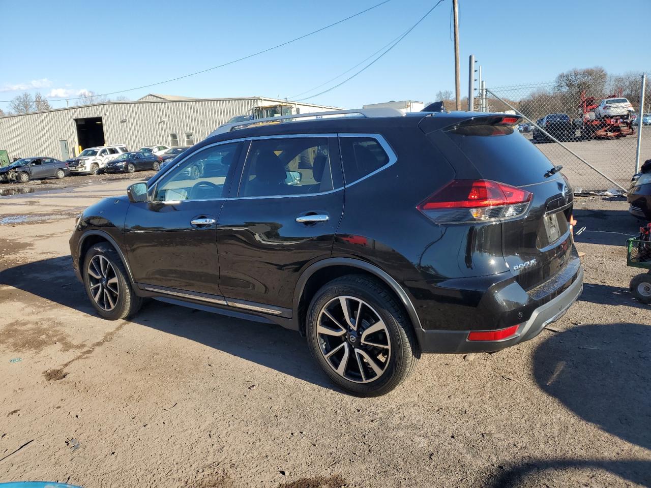2019 Nissan Rogue VIN 5N1AT2MV7KC747444 Copart auction photo, side damage thumbnail 2