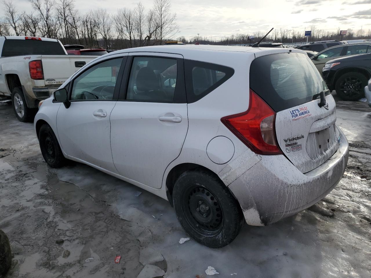 2016 Nissan Versa VIN 3N1CE2CP1GL377021 Copart auction photo, rear end / minor dent/scratches damage thumbnail 2