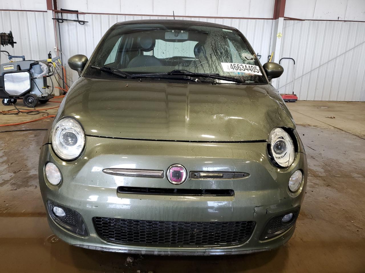 2012 Fiat 500 VIN 3C3CFFBR3CT280714 Copart auction photo, front end damage thumbnail 5