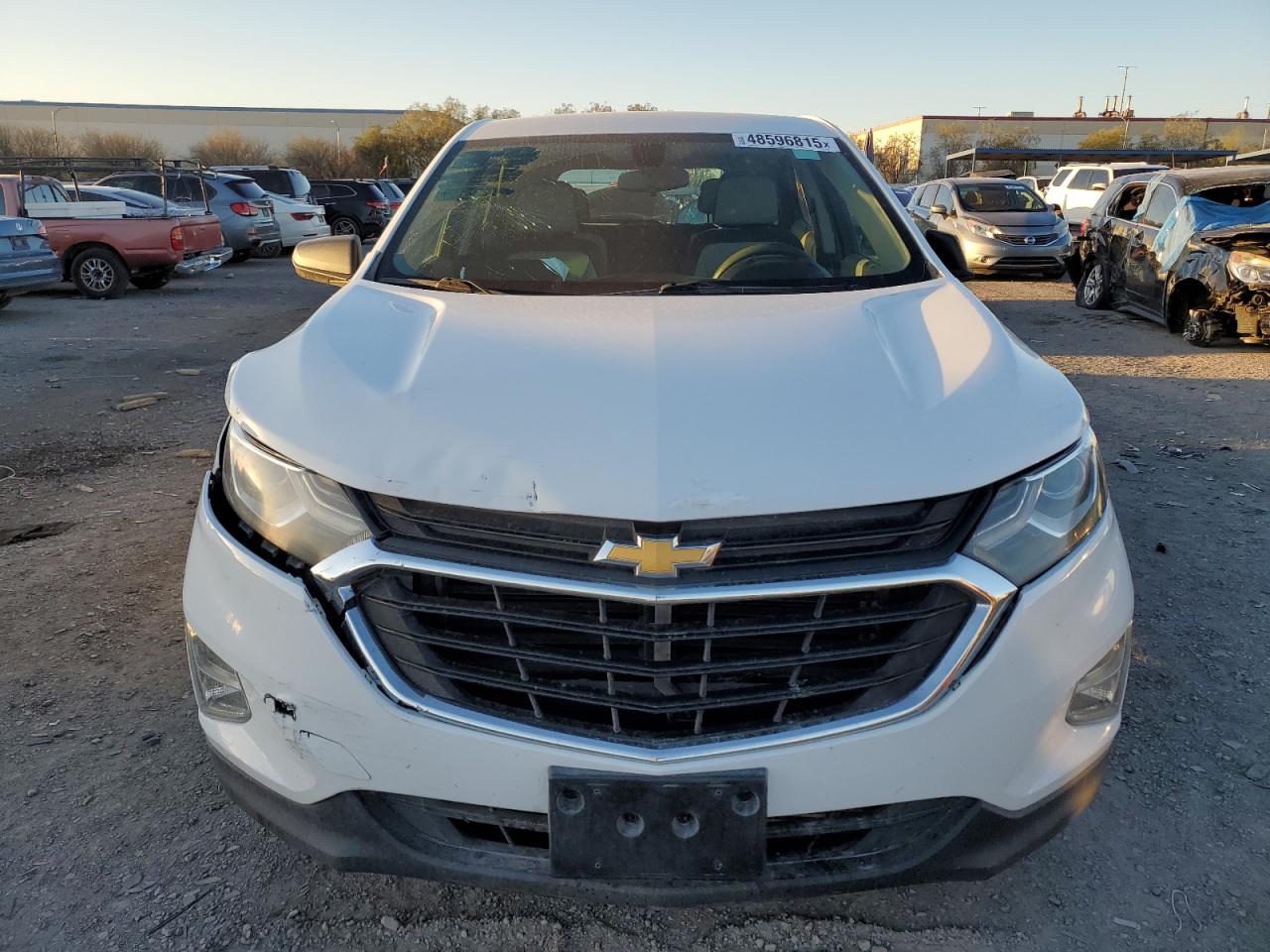 2019 Chevrolet Equinox VIN 2GNAXHEV7K6252896 Copart auction photo, front end damage thumbnail 5