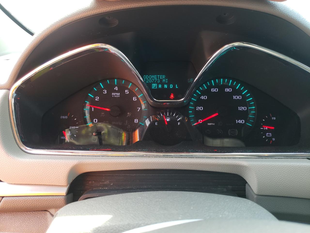 2013 Chevrolet Traverse VIN 1GNKRGKD7DJ138634 Copart auction photo, front end damage thumbnail 9
