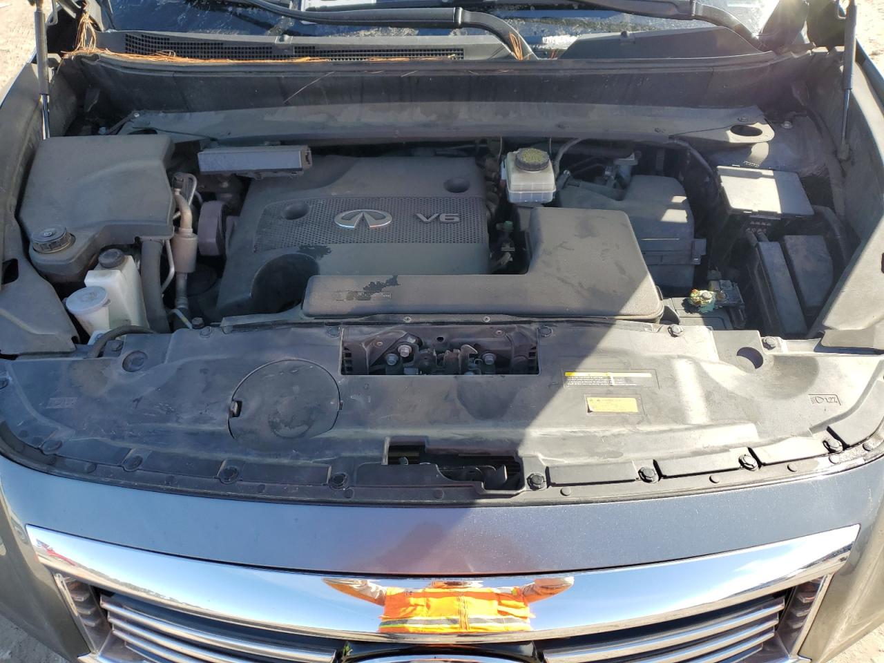 2015 Infiniti QX60 VIN 5N1AL0MM1FC528383 Copart auction photo, minor dent/scratches / front end damage thumbnail 12