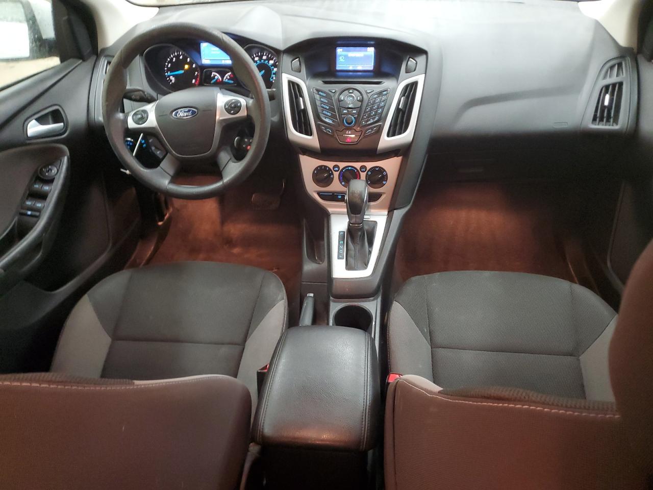 2014 Ford Focus VIN 1FADP3F24EL419181 Copart auction photo, front end / side damage thumbnail 8