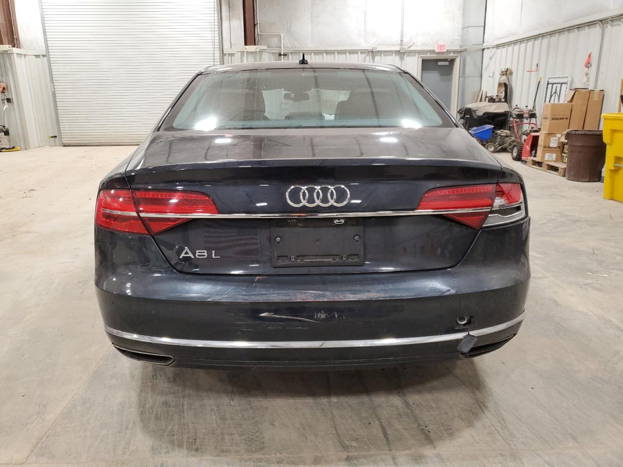2015 Audi A8 VIN WAU3GAFD3FN005842 Copart auction photo, front end / rear end damage thumbnail 6