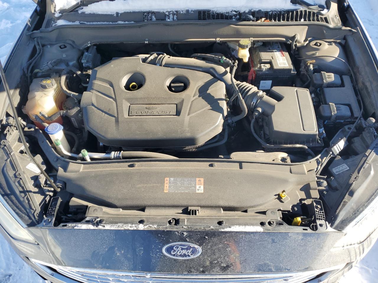2017 Ford Fusion VIN 3FA6P0T9XHR141367 Copart auction photo, side damage thumbnail 12