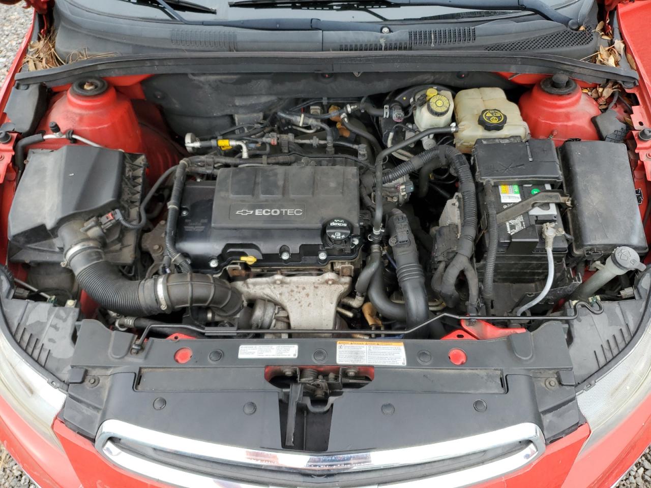 2015 Chevrolet Cruze VIN 1G1PC5SB9F7193601 Copart auction photo, front end / side damage thumbnail 11