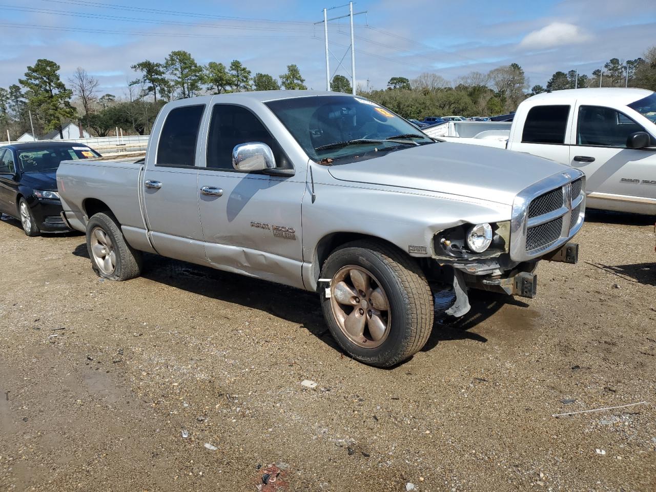 2004 Dodge RAM VIN 1D7HA18D14S550689 Copart auction photo, all over damage thumbnail 4