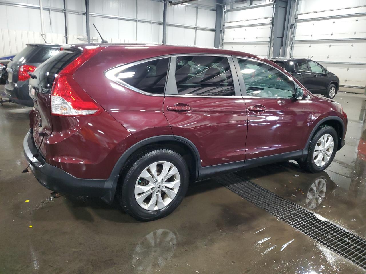 2014 Honda CR-V VIN 5J6RM3H59EL017179 Copart auction photo, rear end / front end damage thumbnail 3