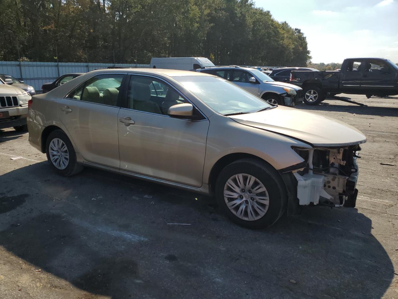 2012 Toyota Camry VIN 4T4BF1FK7CR208865 Copart auction photo, front end damage thumbnail 4