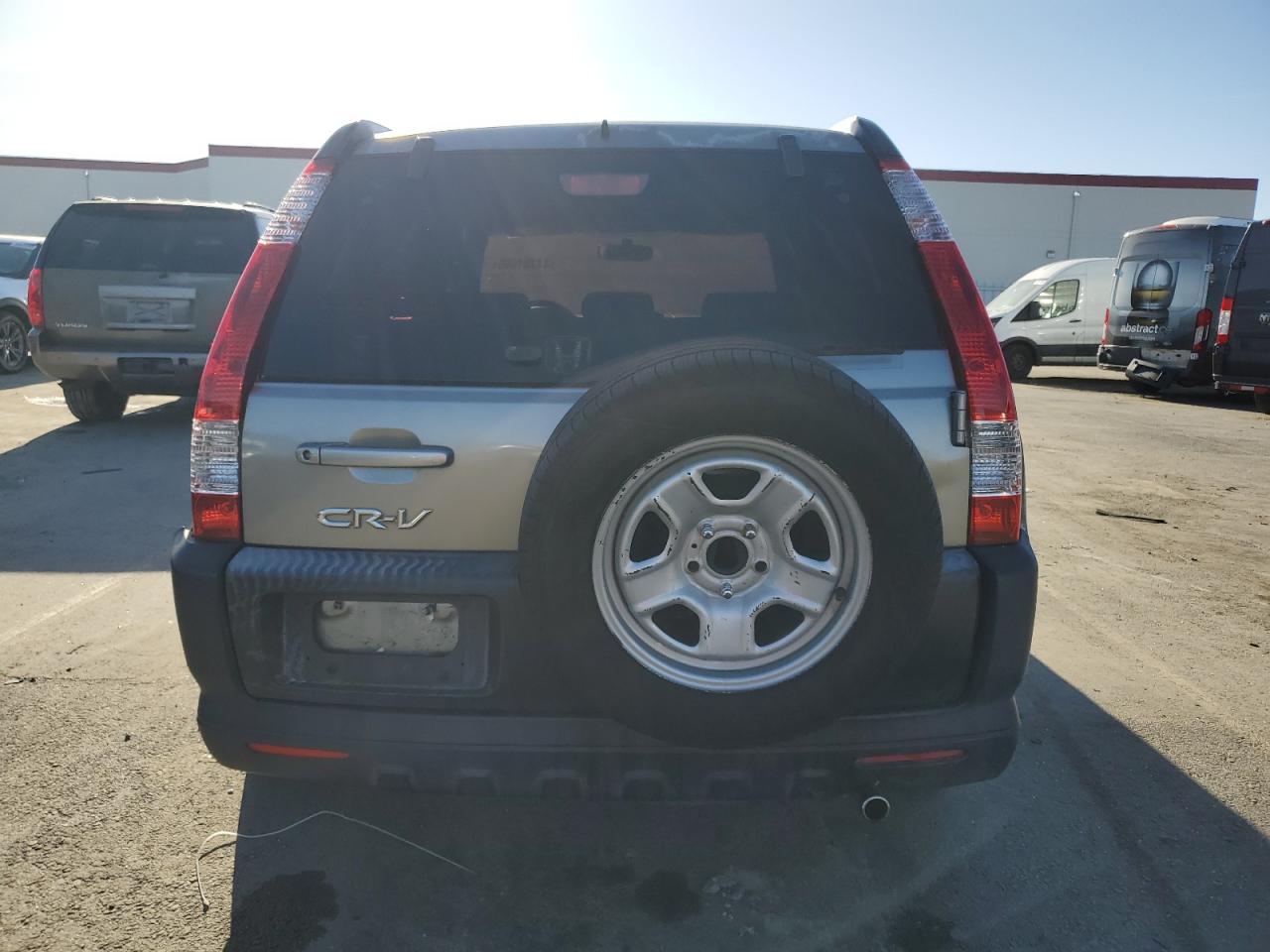 2006 Honda CR-V VIN JHLRD68536C004343 Copart auction photo, side damage thumbnail 6