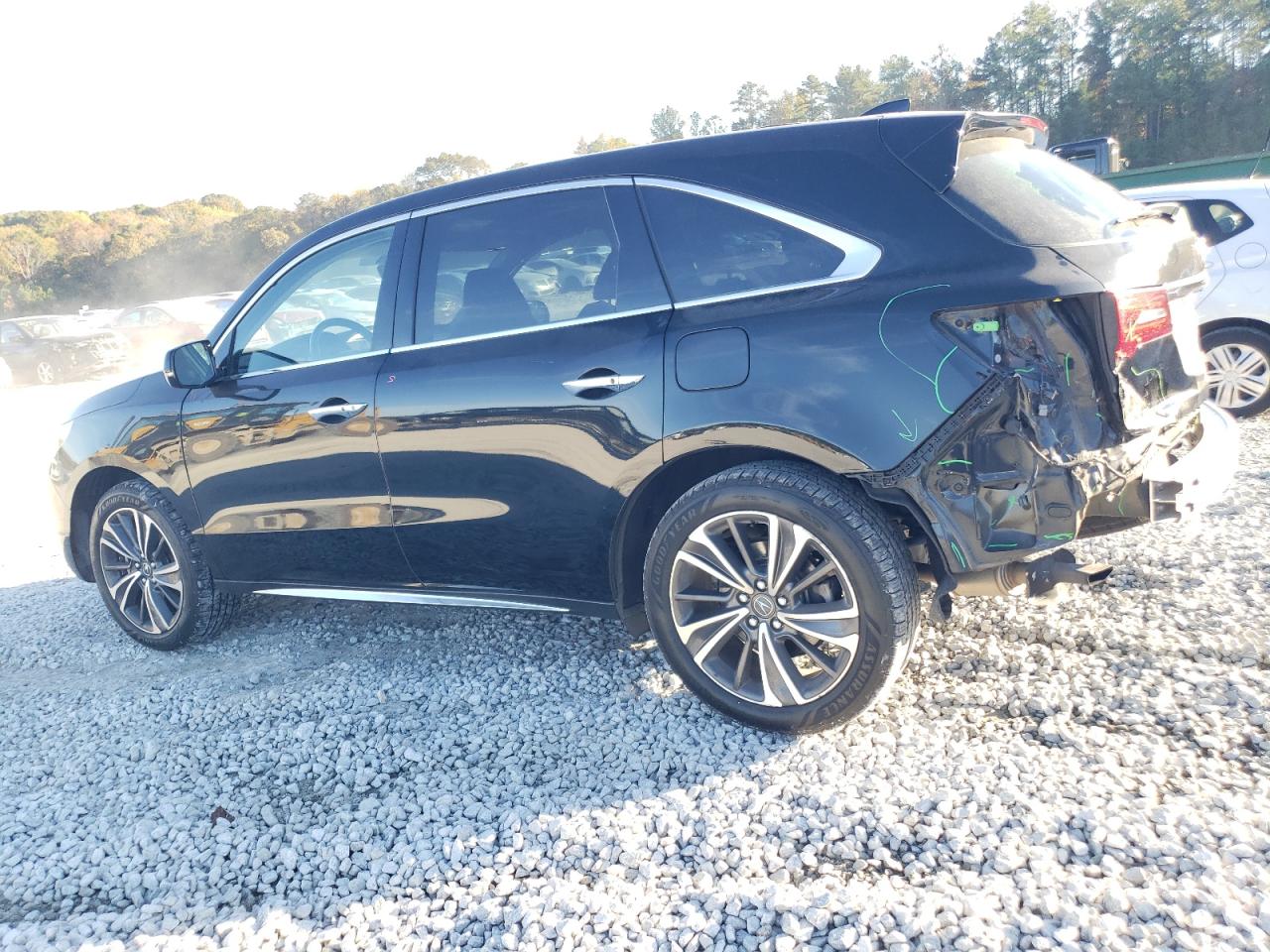 2020 Acura MDX VIN 5J8YD4H59LL008648 Copart auction photo, rear end / minor dent/scratches damage thumbnail 2
