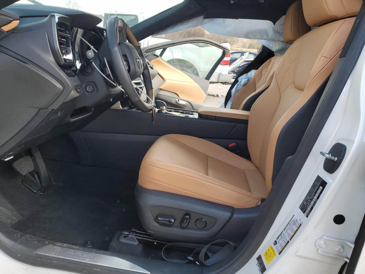 2023 Lexus RX VIN 2T2BAMCA3PC024810 Copart auction photo, side / rear end damage thumbnail 7