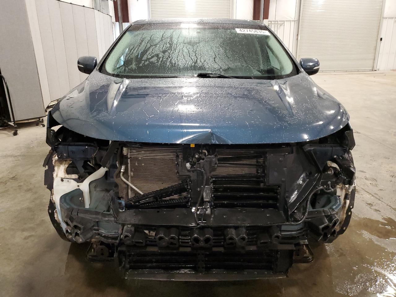 2016 Ford Edge VIN 2FMPK4J92GBB70006 Copart auction photo, front end damage thumbnail 5