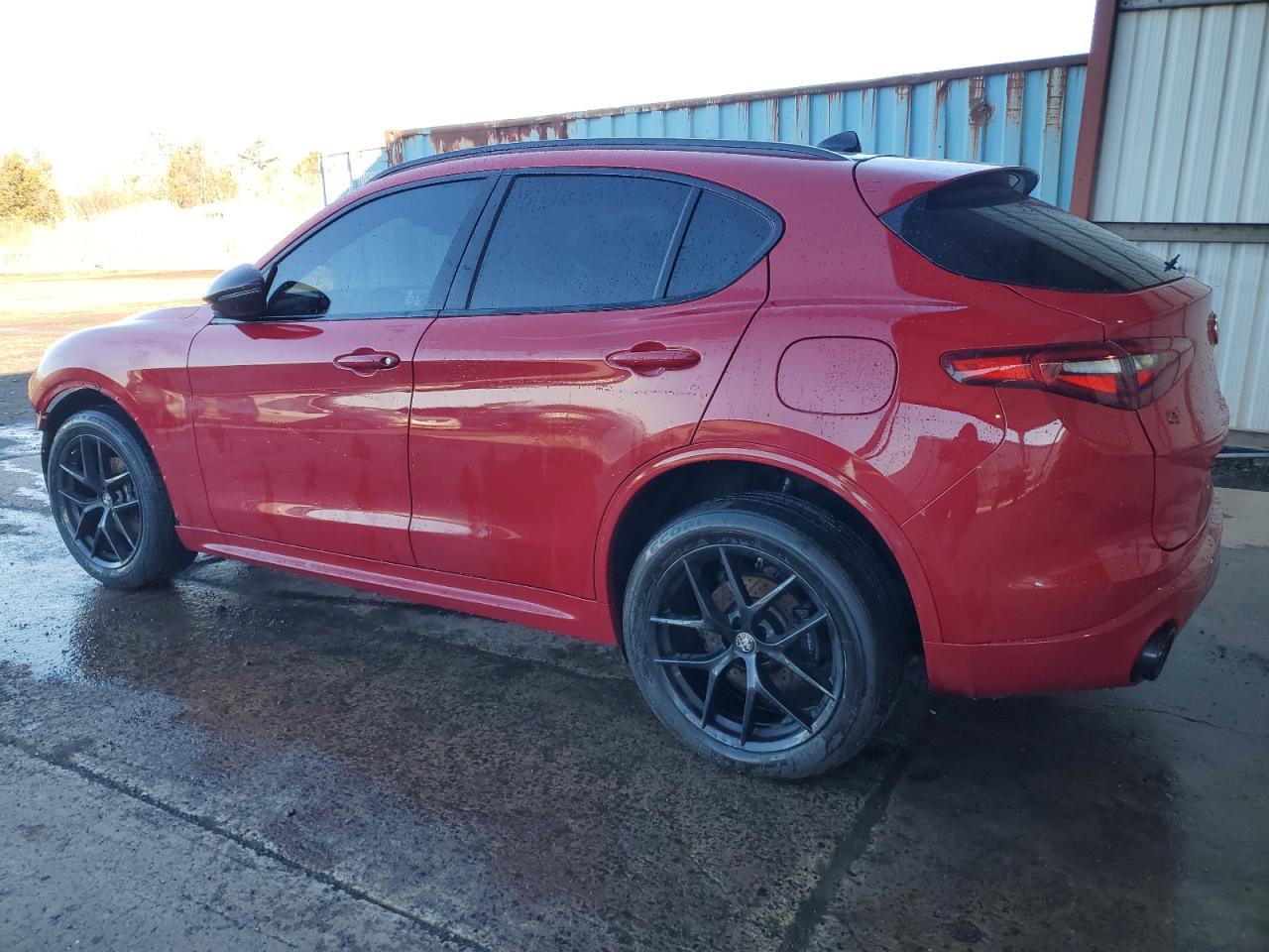 2020 Alfa Romeo Stelvio VIN ZASPAKBNXL7C97698 Copart auction photo, front end / side damage thumbnail 2
