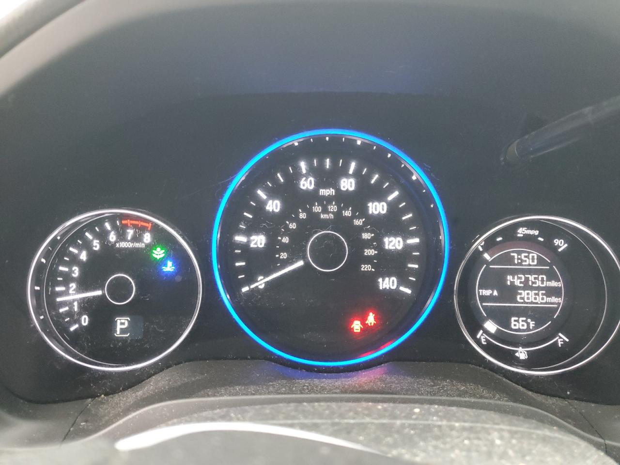 2018 Honda HR-V VIN 3CZRU5H55JM714210 Copart auction photo, rear end damage thumbnail 9
