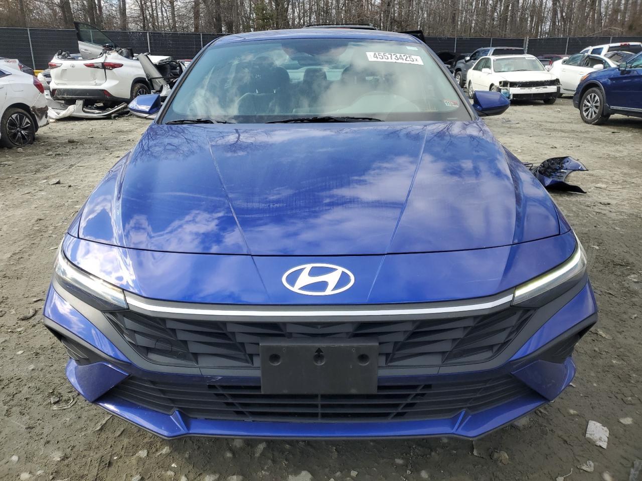 2024 Hyundai Elantra VIN KMHLM4DG4RU658809 Copart auction photo, rear end damage thumbnail 5