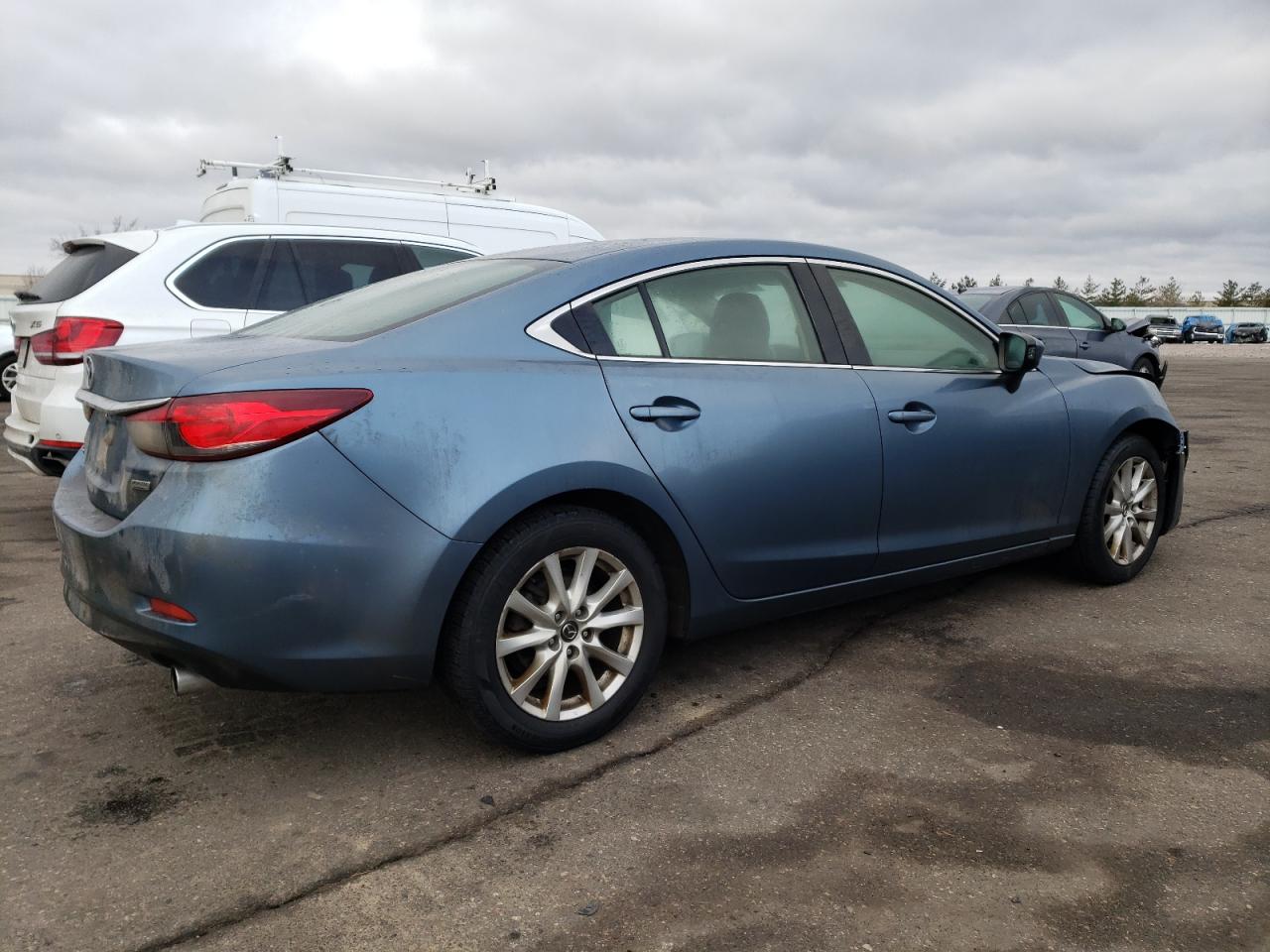 2016 Mazda 6 VIN JM1GJ1U56G1405470 Copart auction photo, front end damage thumbnail 3