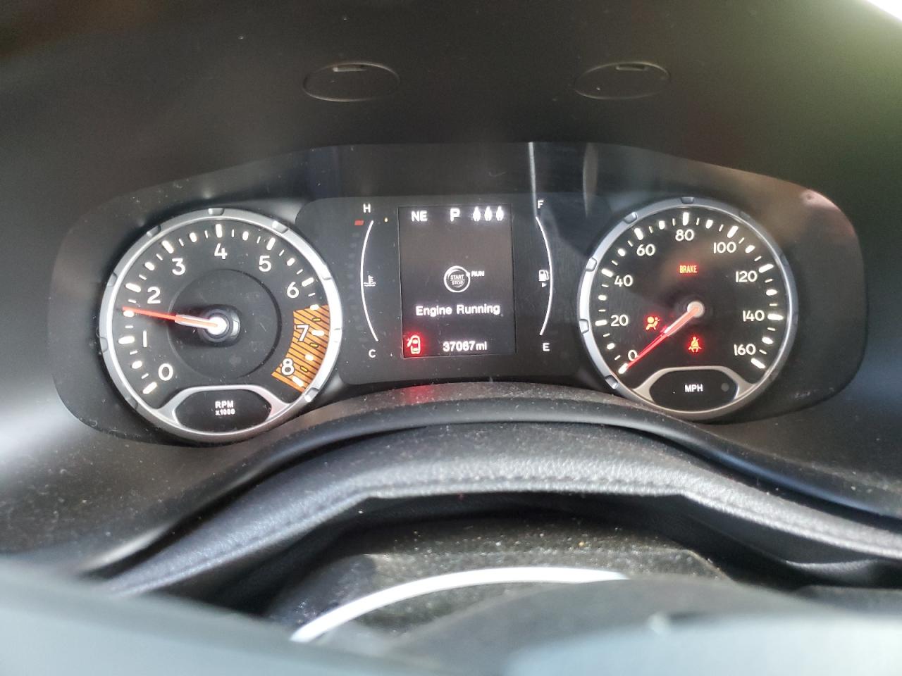 2019 Jeep Renegade VIN ZACNJAAB1KPK42105 Copart auction photo, vandalism damage thumbnail 9