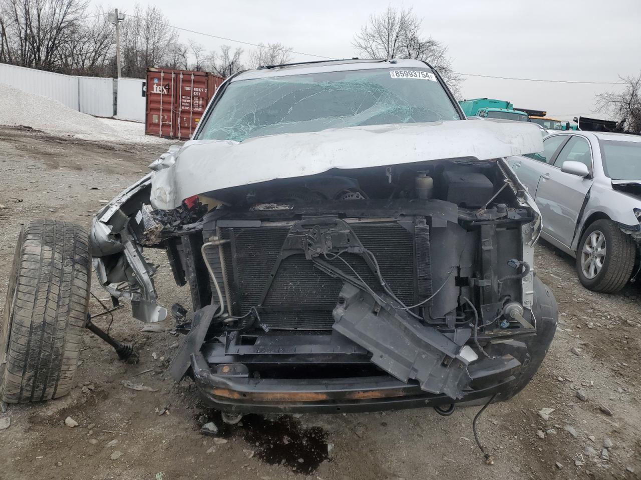 2011 Chevrolet Suburban VIN 1GNSKJE38BR320667 Copart auction photo, all over damage thumbnail 5
