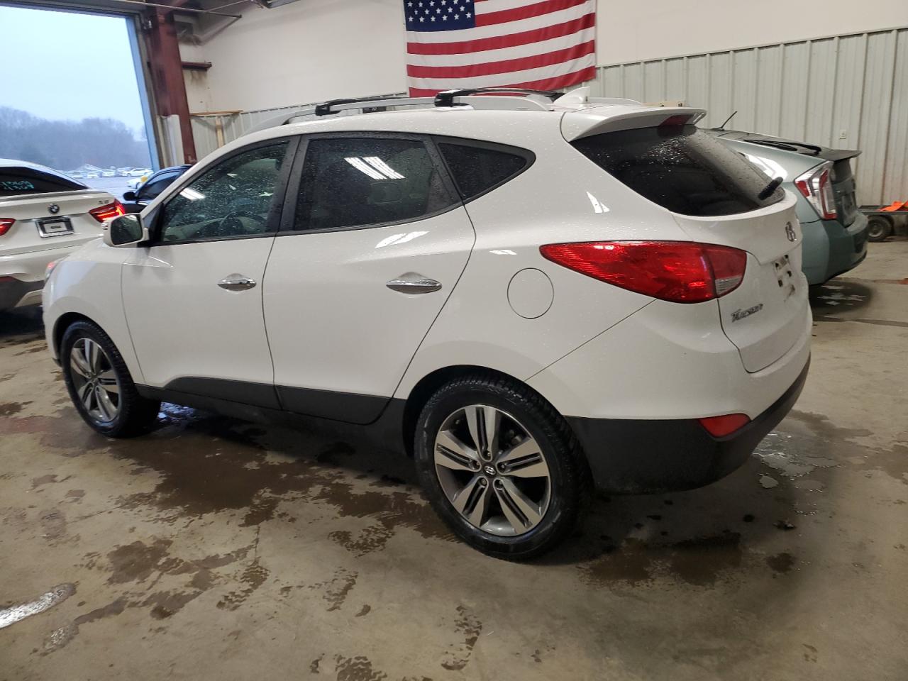 2014 Hyundai Tucson VIN KM8JU3AG2EU862587 Copart auction photo, mechanical / minor dent/scratches damage thumbnail 2