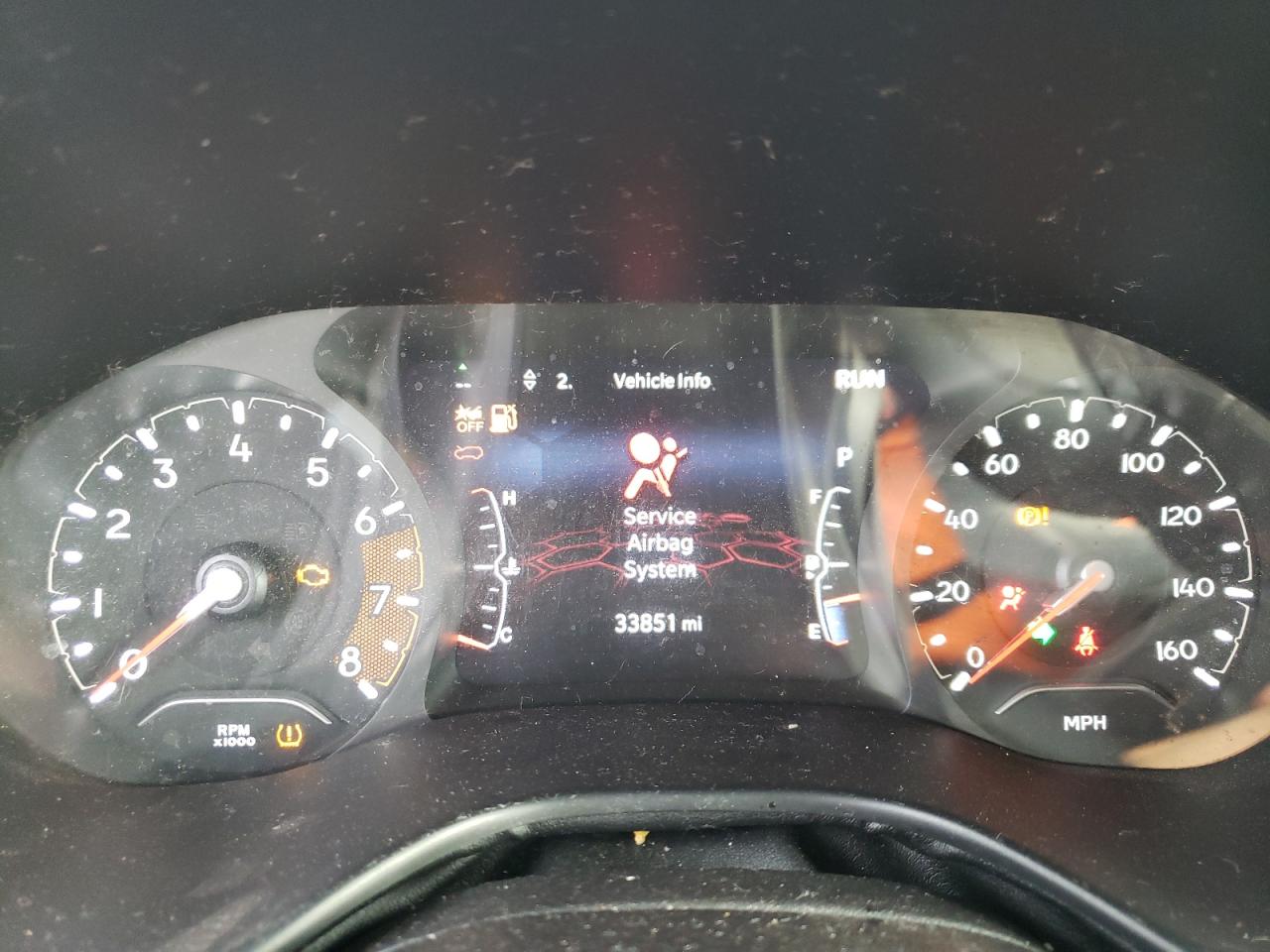 2022 Jeep Compass VIN 3C4NJDDB6NT124662 Copart auction photo, front end / undercarriage damage thumbnail 8
