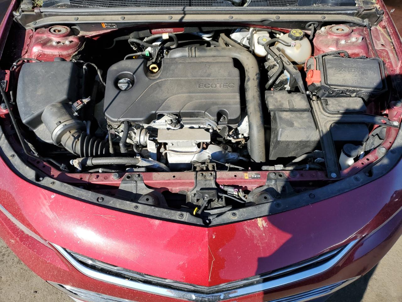 2018 Chevrolet Malibu VIN 1G1ZD5ST4JF273031 Copart auction photo, top/roof / front end damage thumbnail 11