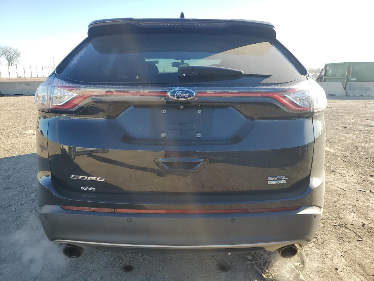 2017 Ford Edge VIN 2FMPK3J97HBC12634 Copart auction photo, side damage thumbnail 6