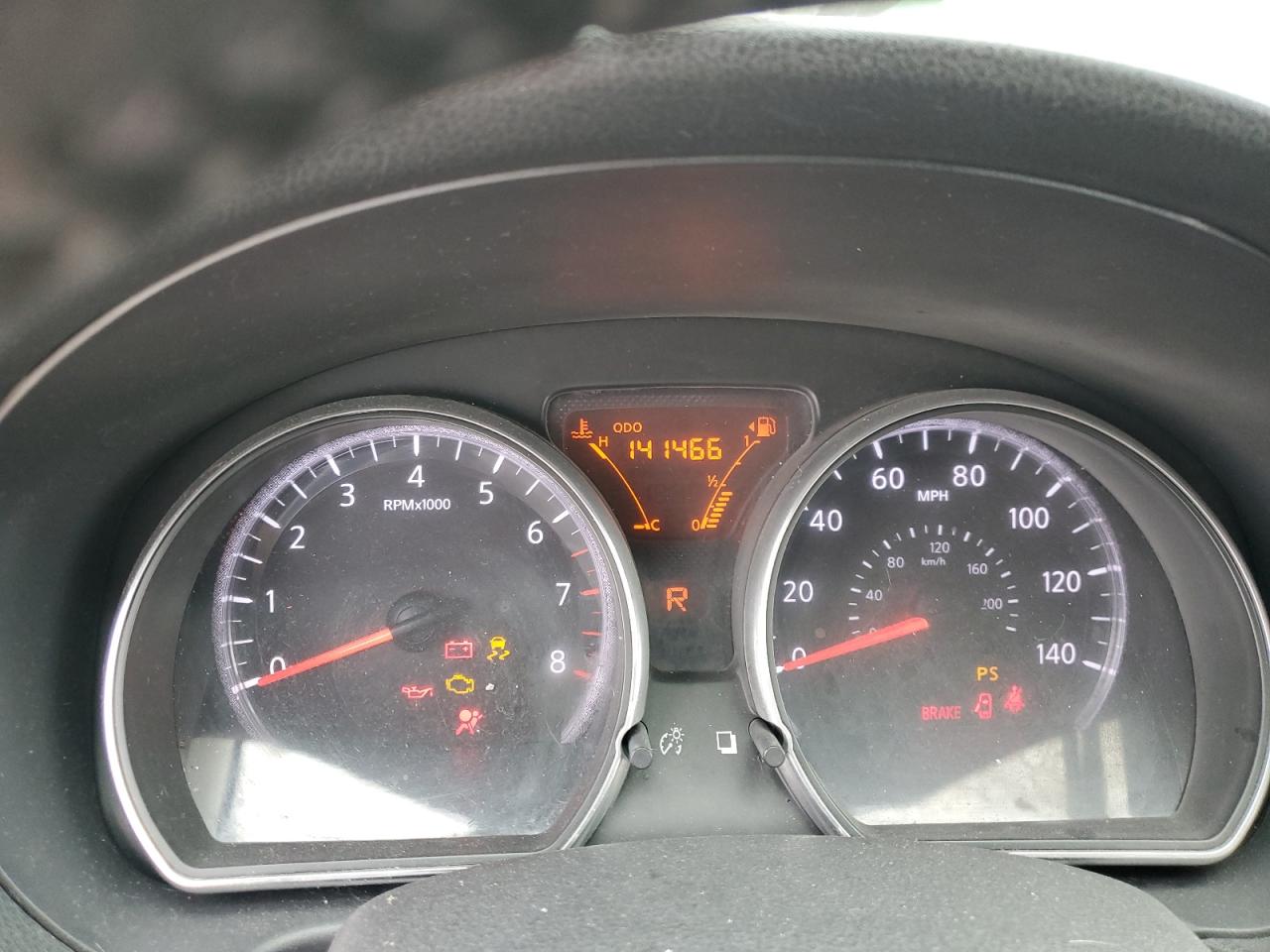 2014 Nissan Versa VIN 3N1CE2CPXEL418369 Copart auction photo, front end / side damage thumbnail 9