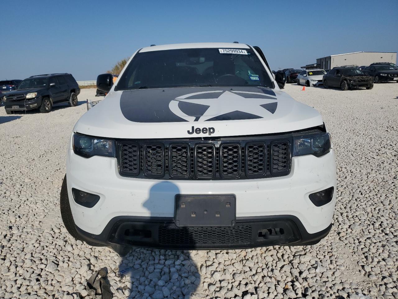 2021 Jeep Grand Cherokee VIN 1C4RJEAG5MC760362 Copart auction photo, side damage thumbnail 5