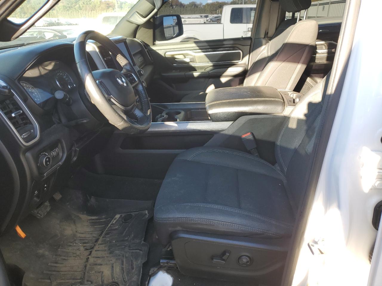 2019 RAM 1500 VIN 1C6SRFFT1KN856343 Copart auction photo, front end / side damage thumbnail 7