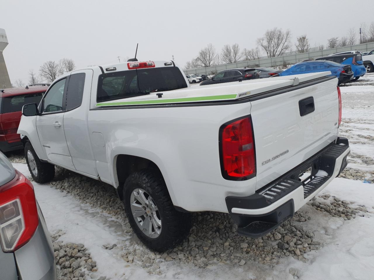 2022 Chevrolet Colorado VIN 1GCHSCEA8N1201873 Copart auction photo, front end damage thumbnail 2