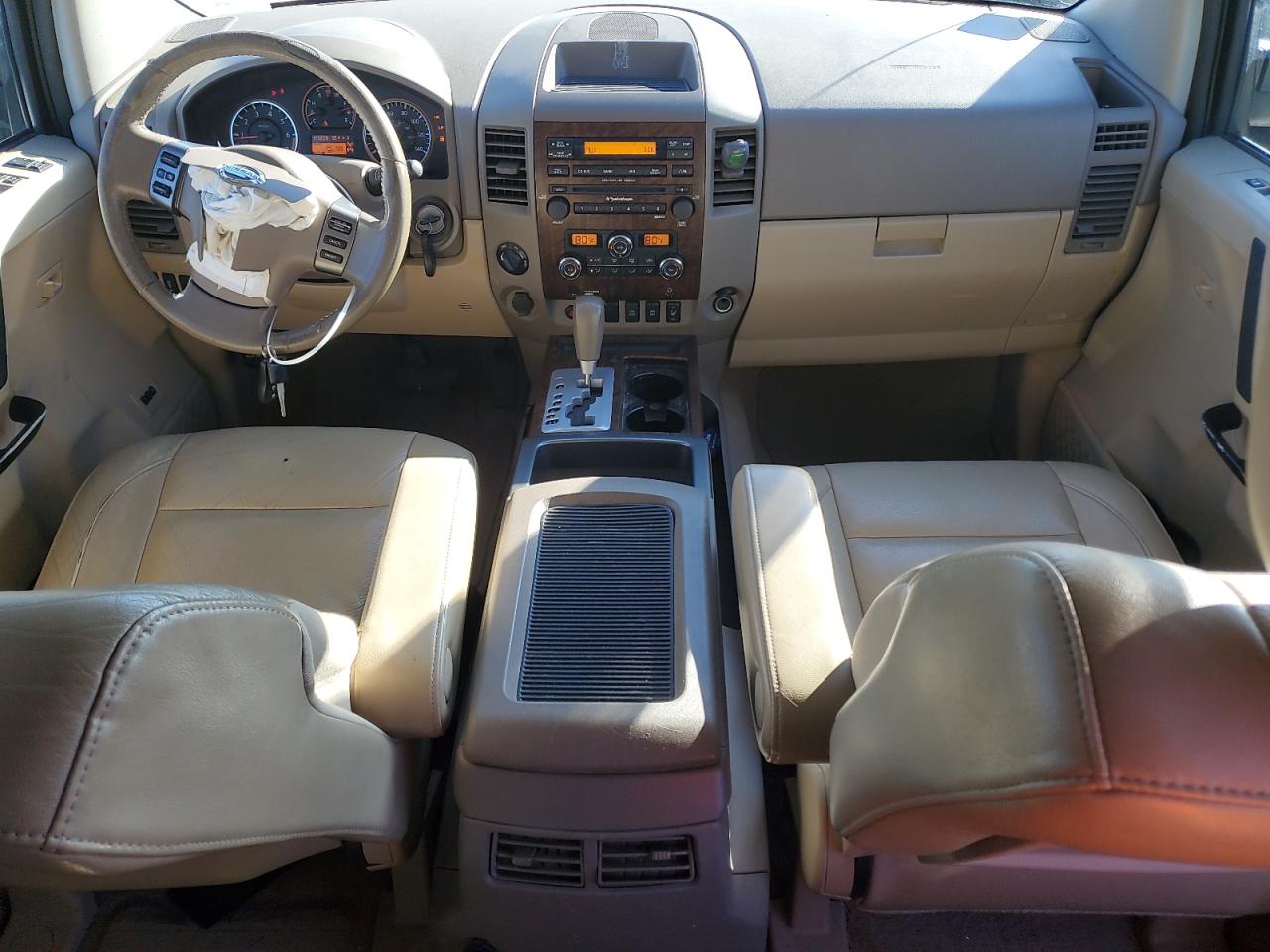 2011 Nissan Titan VIN 1N6AA0EC7BN323825 Copart auction photo, front end damage thumbnail 8