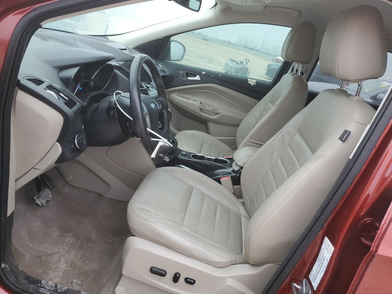 2014 Ford Escape VIN 1FMCU0J91EUC36893 Copart auction photo, rear end / side damage thumbnail 7