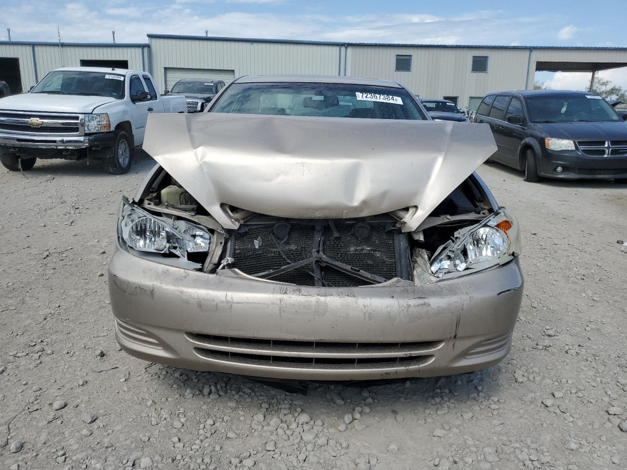 2002 Toyota Camry VIN 4T1BF30K22U008523 Copart auction photo, front end / mechanical damage thumbnail 5