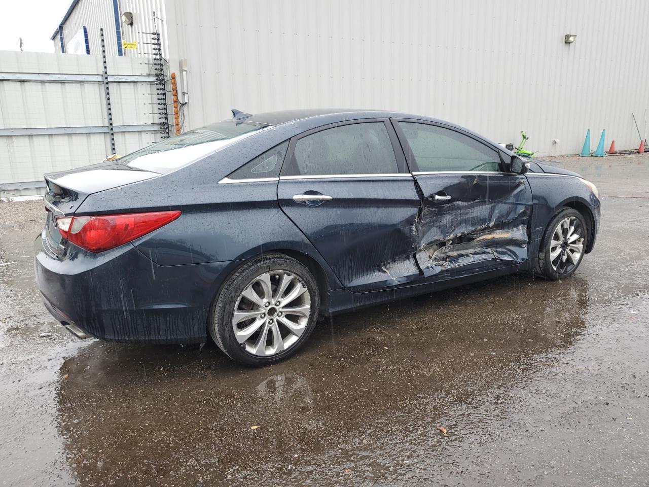 2011 Hyundai Sonata VIN 5NPEC4AB3BH175627 Copart auction photo, side damage thumbnail 3