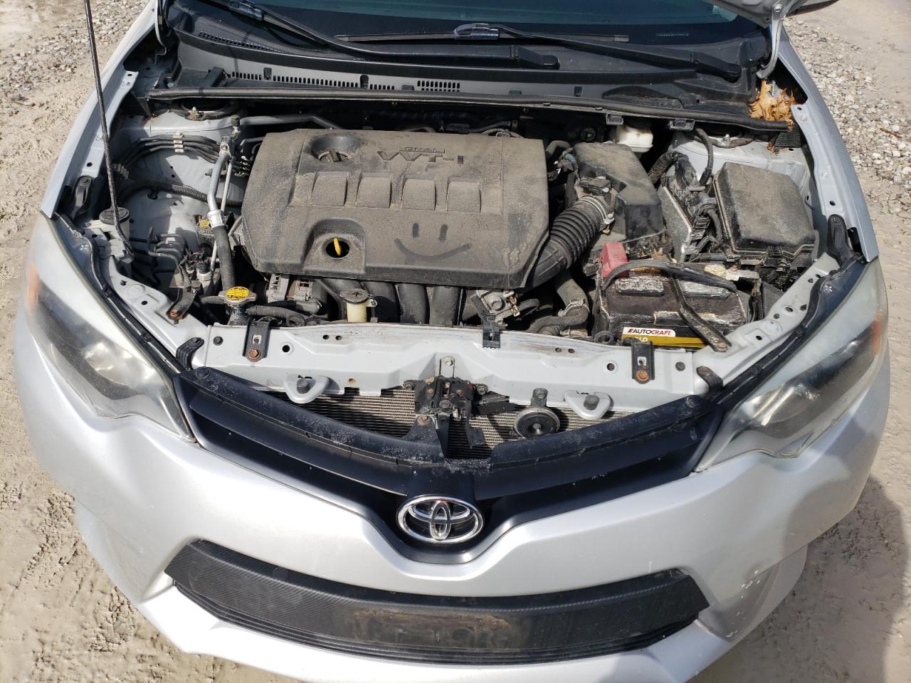 2014 Toyota Corolla VIN 2T1BURHE6EC022924 Copart auction photo, side damage thumbnail 11