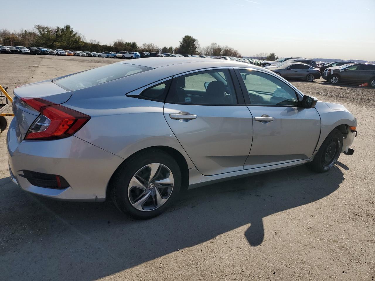 2020 Honda Civic VIN 2HGFC2F69LH534852 Copart auction photo, front end damage thumbnail 3