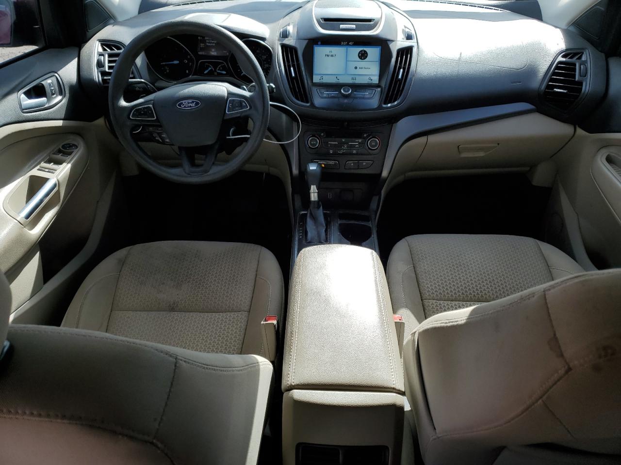 2017 Ford Escape VIN 1FMCU0GD7HUA93531 Copart auction photo, mechanical damage thumbnail 8