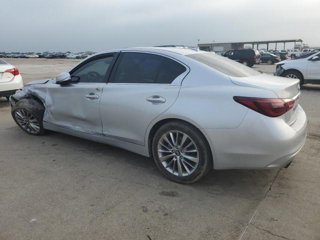 2020 Infiniti Q50 VIN JN1EV7AP0LM206320 Copart auction photo, front end / side damage thumbnail 2