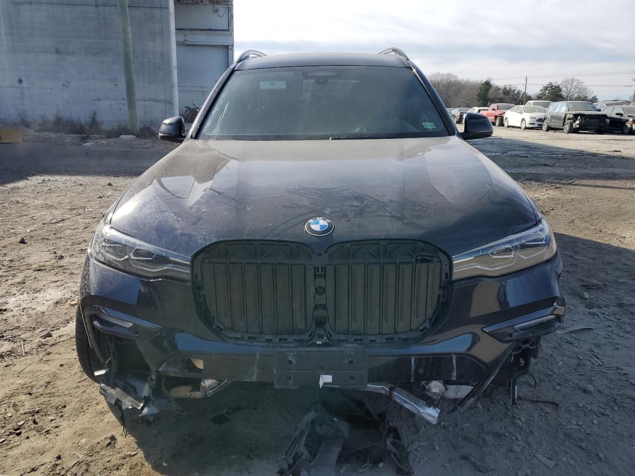 2020 BMW X7 VIN 5UXCW2C05L9A02170 Copart auction photo, all over damage thumbnail 5